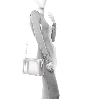Louis Vuitton Calfskin PVC Epi Plage Soft Trunk Optic White 2 of 12