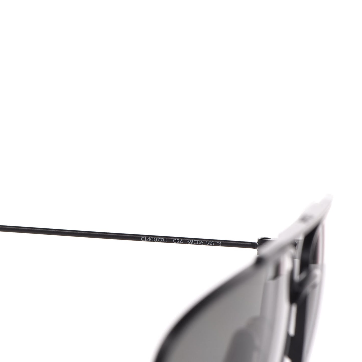 Aviator Sunglasses CL40077U Black