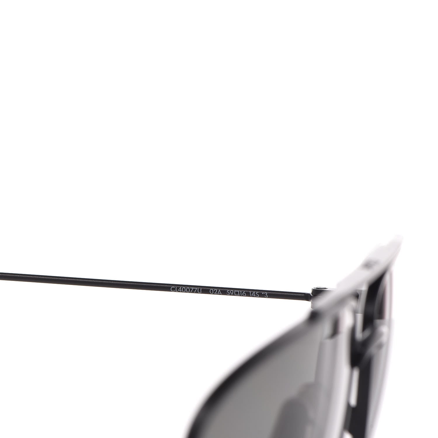 Celine Aviator Sunglasses CL40077U Black 6 of 8