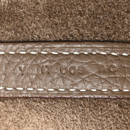 Hermes Taurillon Clemence Picotin Lock 22 MM Etoupe 7 of 12