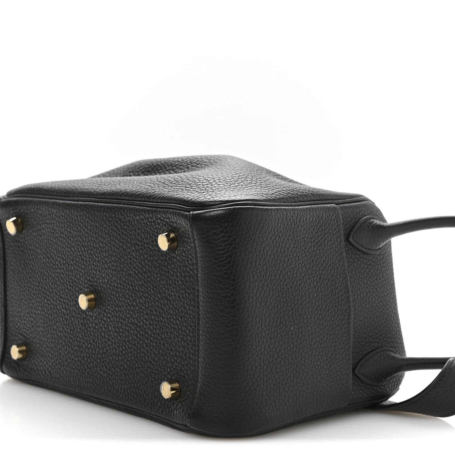 Hermes Taurillon Clemence Lindy 26 Black 10 of 11