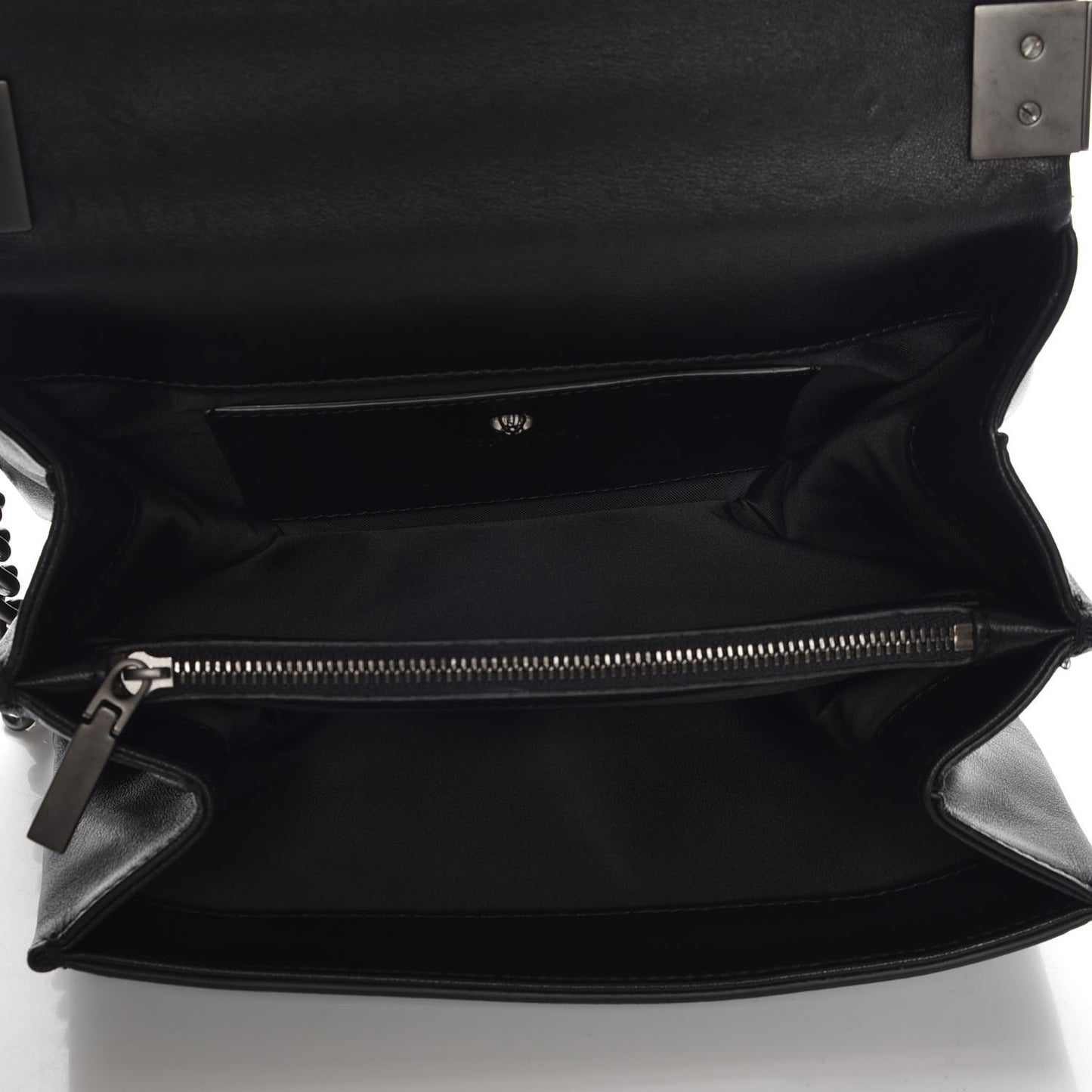 Nappa Palazzo Sultan Shoulder Bag Black