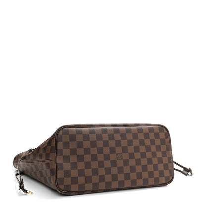 Louis Vuitton Damier Ebene Neo Neverfull MM Rose Ballerine 4 of 12