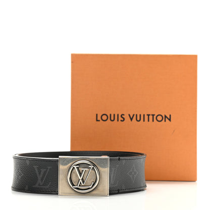 Louis Vuitton Monogram Eclipse 40mm Adventurer Belt 90 36 4 of 4