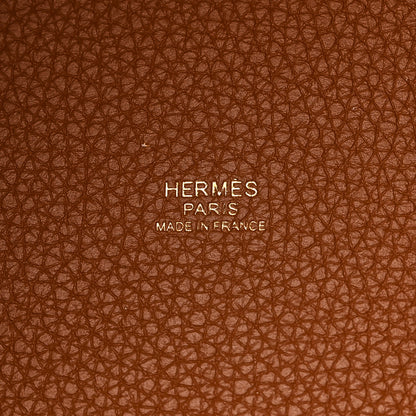 Hermes Taurillon Clemence Picotin Lock 18 PM Gold 6 of 11
