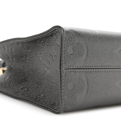 Louis Vuitton Empreinte Monogram Giant Onthego PM Gun Metal 8 of 10