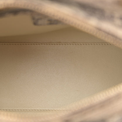 Christian Dior Metallic Snakeskin Medium Lady Dior Beige Gold 5 of 10