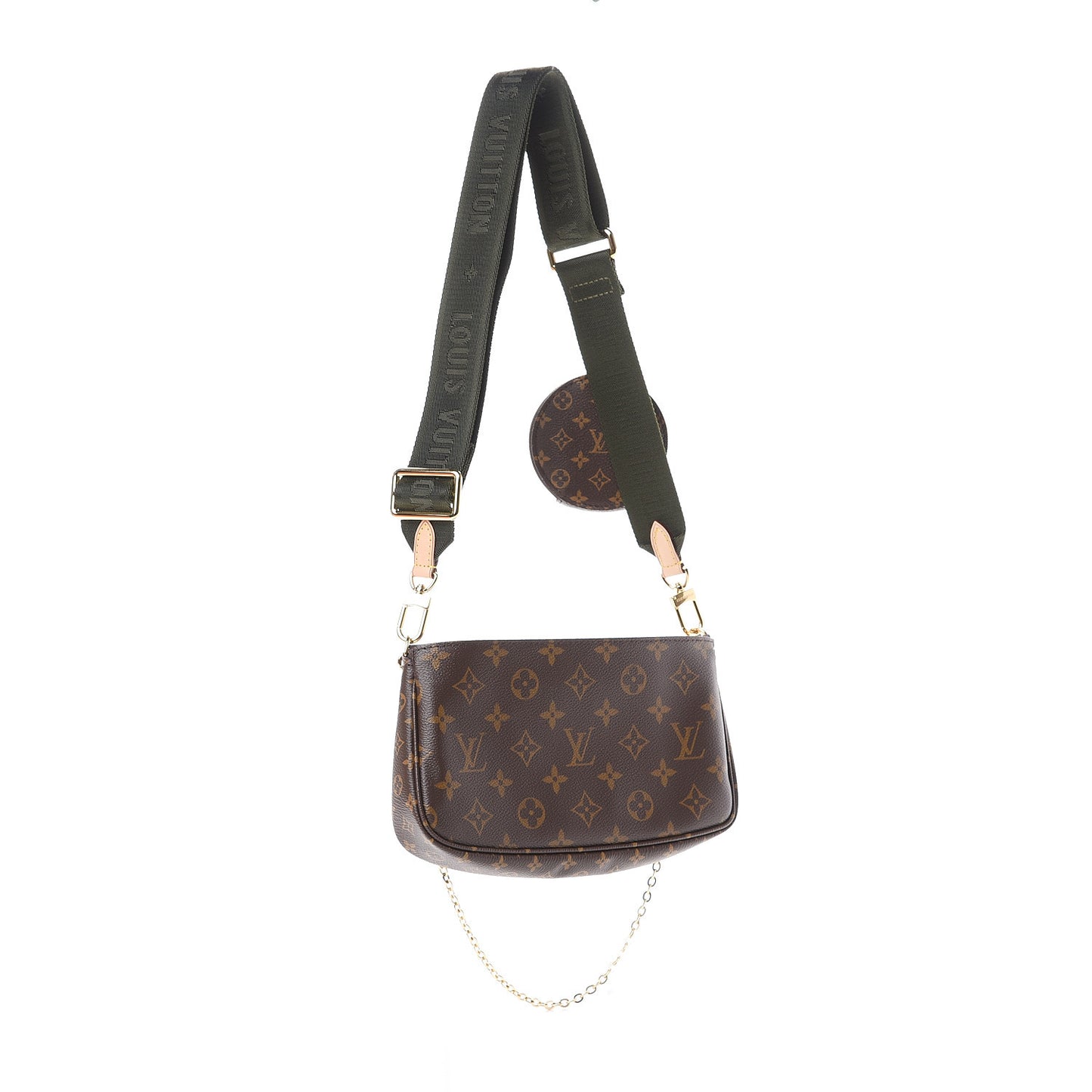 Monogram Multi Pochette Accessories Kaki