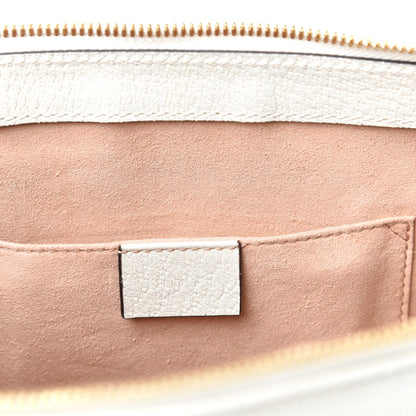 Gucci Textured Calfskin Web Small Ophidia Tote Bag Mystic White 6 of 11