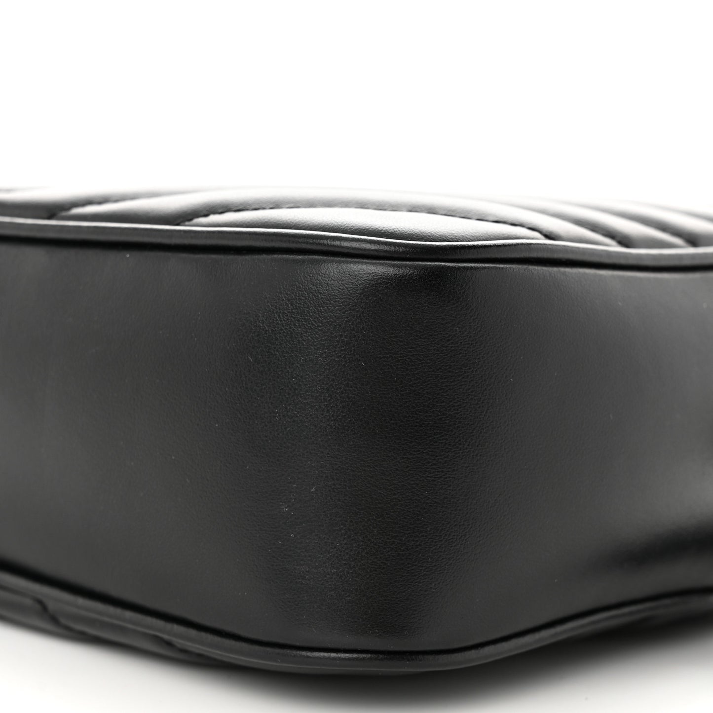 Calfskin Matelasse Monogram Lou Camera Bag Black
