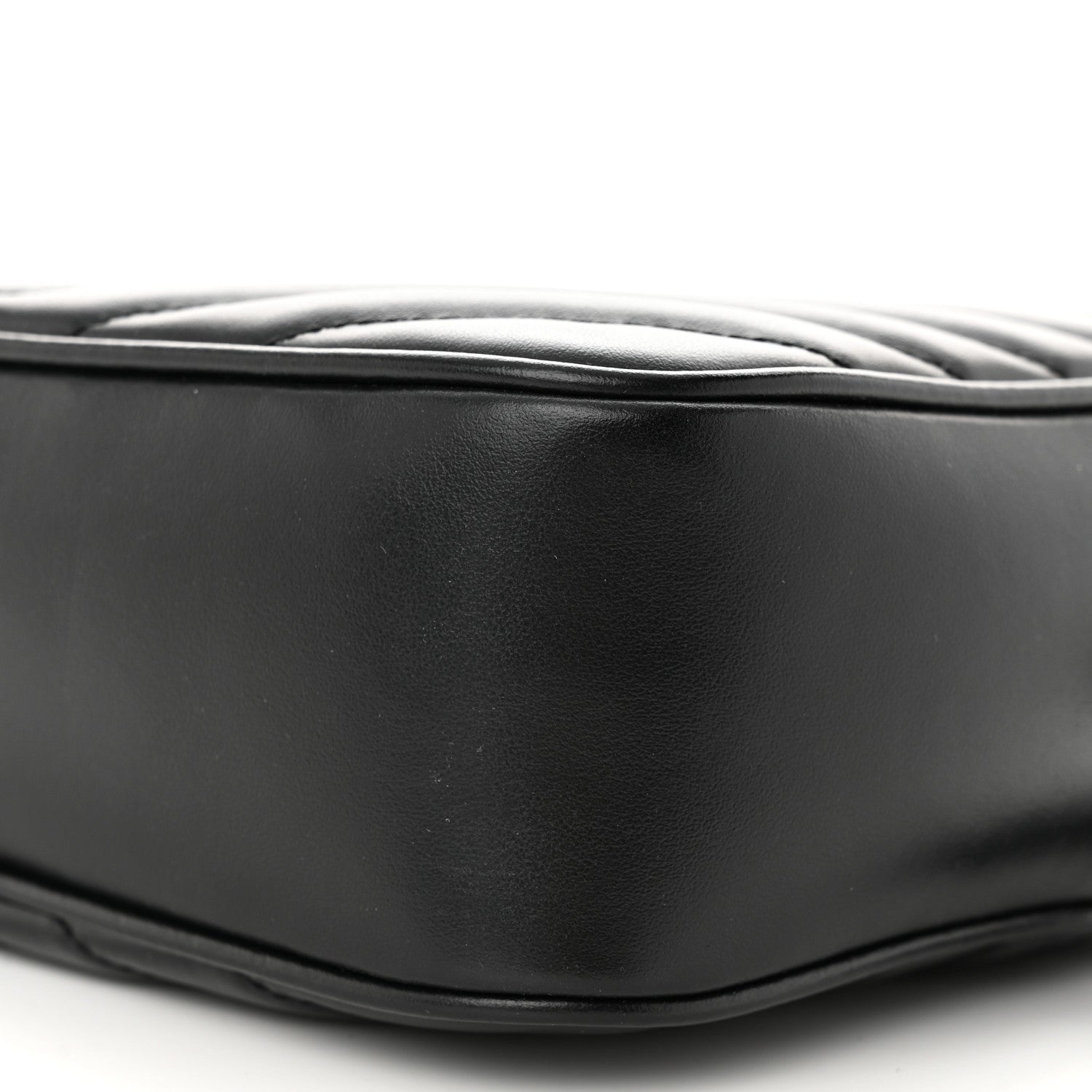 Saint Laurent Calfskin Matelasse Monogram Lou Camera Bag Black 10 of 11