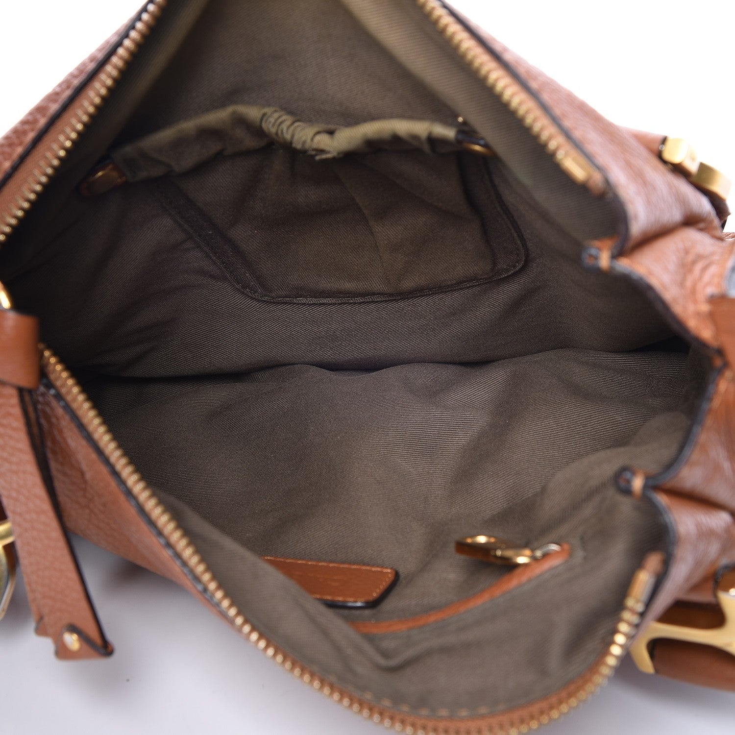 Chloe Calfskin Medium Marcie Satchel Tan 6 of 15
