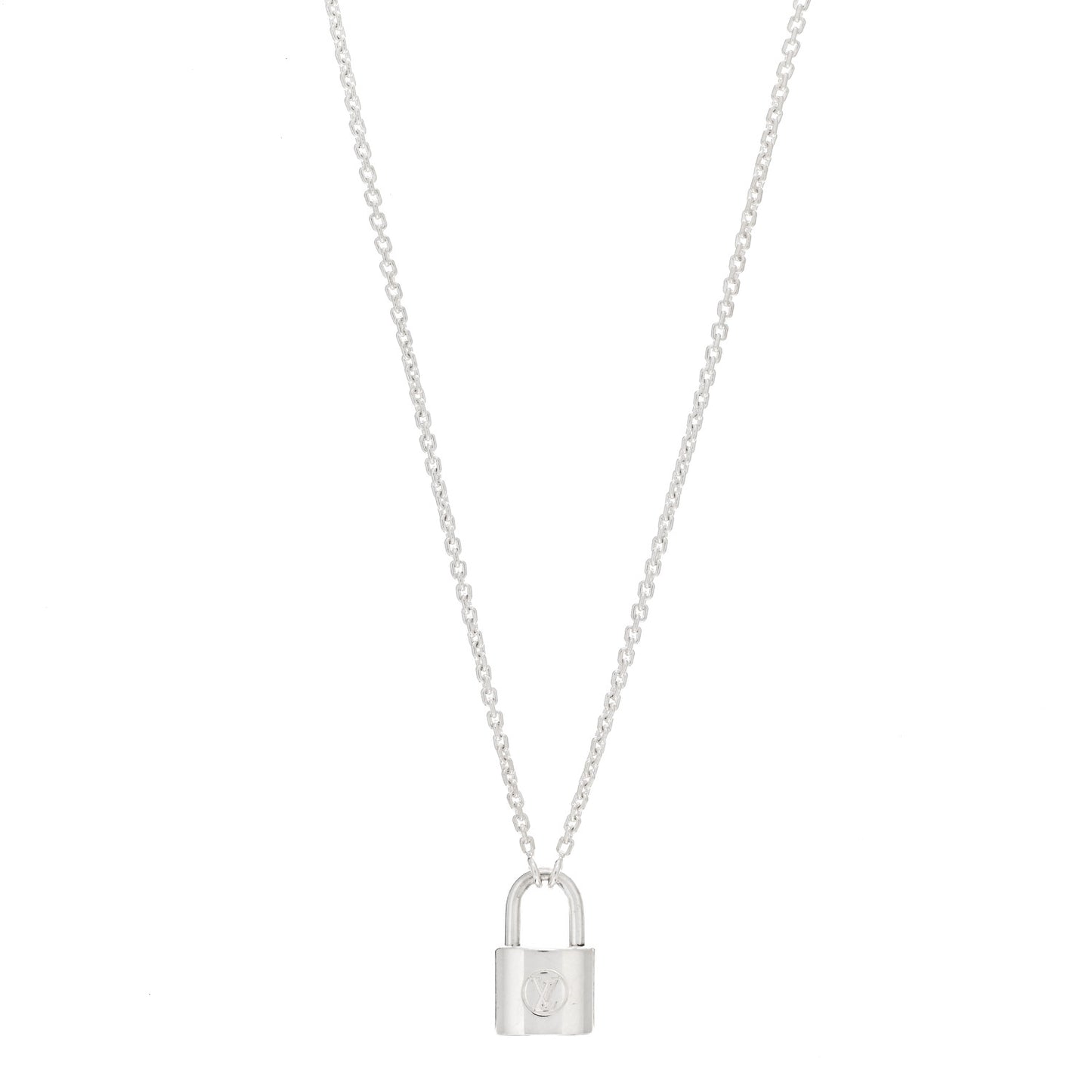 Sterling Silver Lockit Necklace