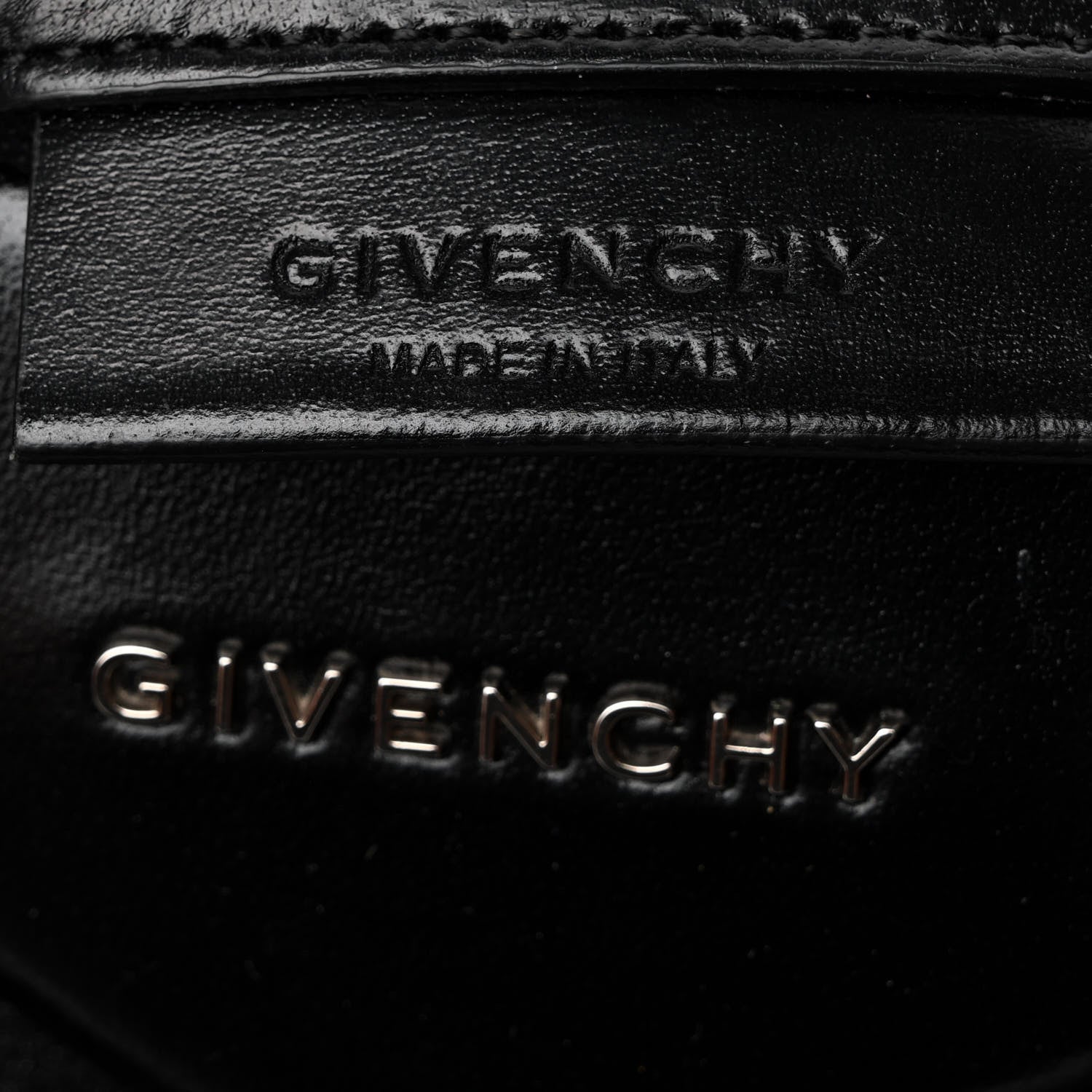 Givenchy Shiny Lord Calfskin Medium Antigona Black 6 of 12