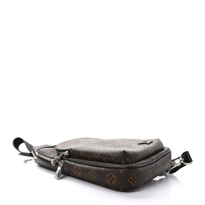 Louis Vuitton Monogram Macassar Avenue Sling Bag NM 4 of 9