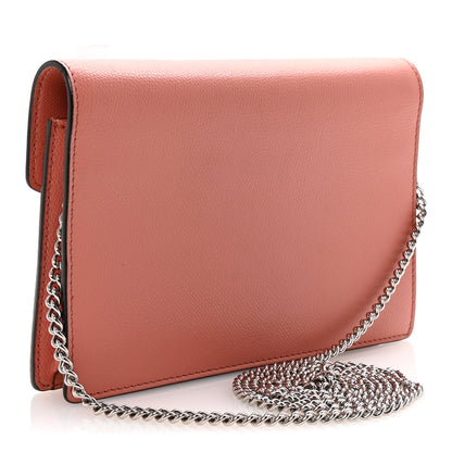 Fendi Vitello Cruise F is Fendi Medium Envelope Wallet on Chain Macaron 3 of 10