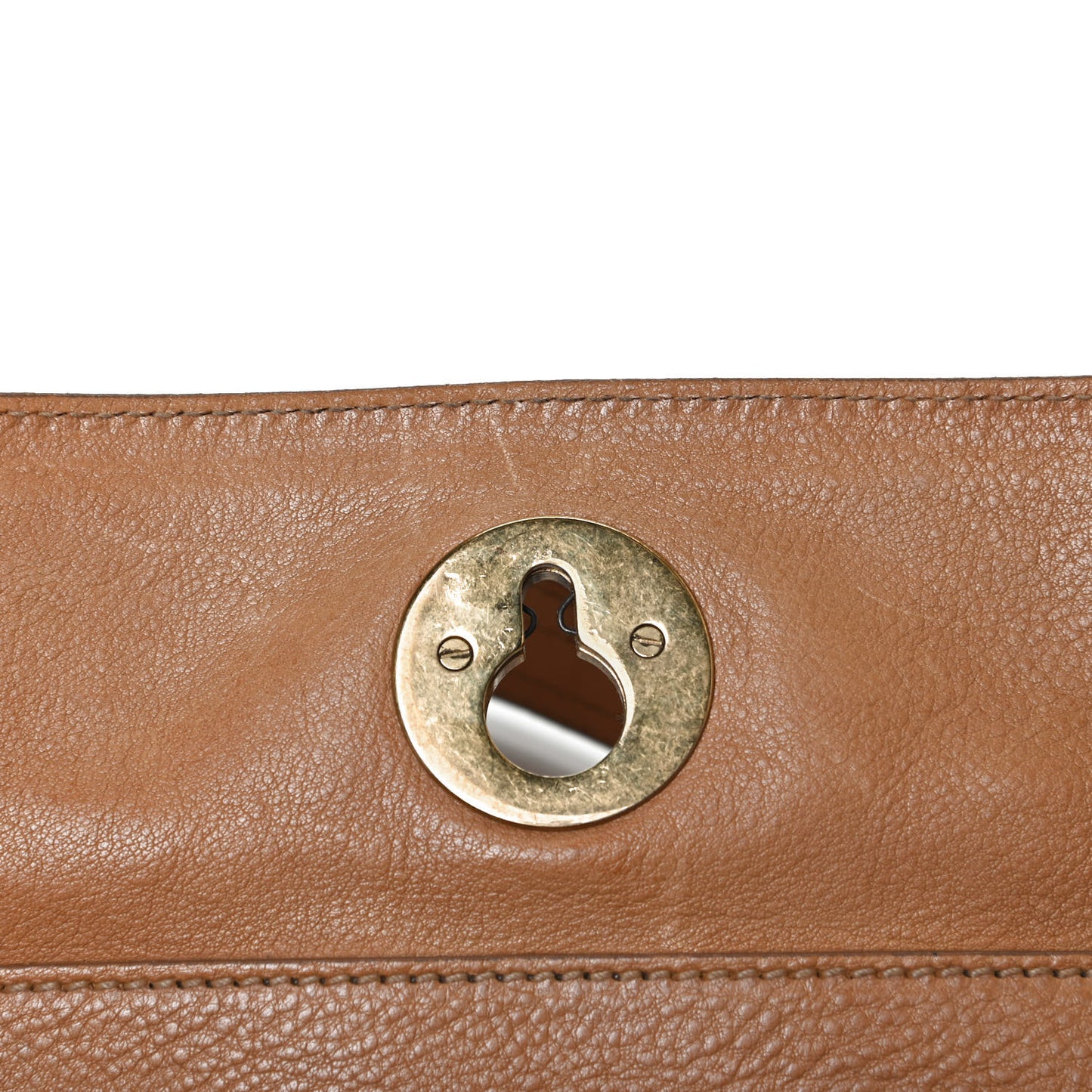 Calfskin Suede Medium Muse Two Brown