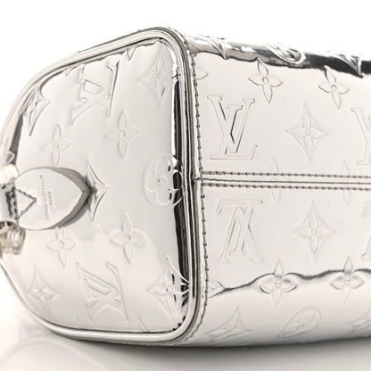 Louis Vuitton Monogram Miroir Speedy Bandouliere 20 Silver 8 of 12