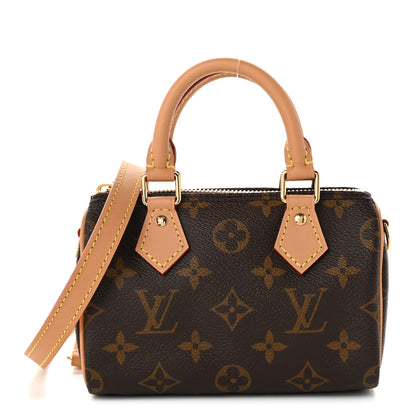 Louis Vuitton Monogram Nano Speedy Bandouliere 1 of 10