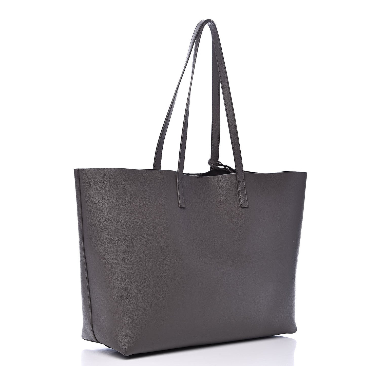 Calfskin Large Shopping Tote Earth