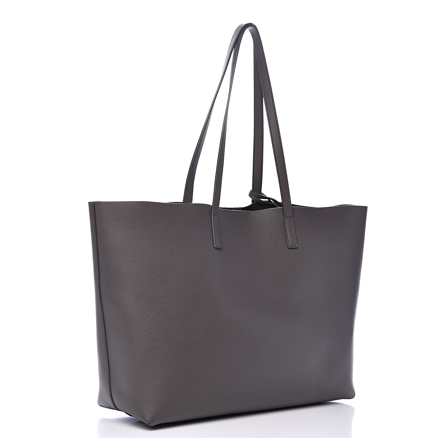 Saint Laurent Calfskin Large Shopping Tote Earth 3 of 15