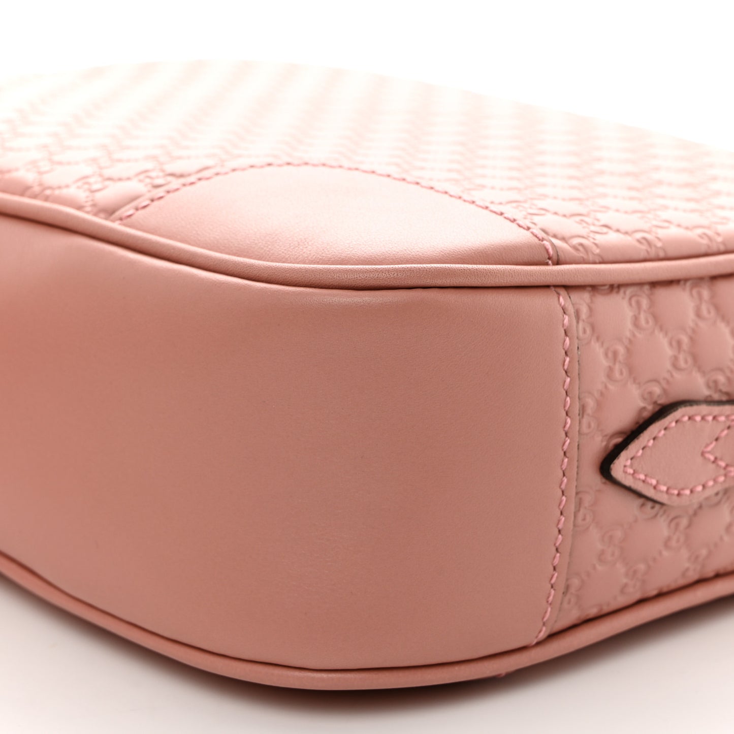 Soft Microguccissima Mini Bree Messenger Bag Soft Pink