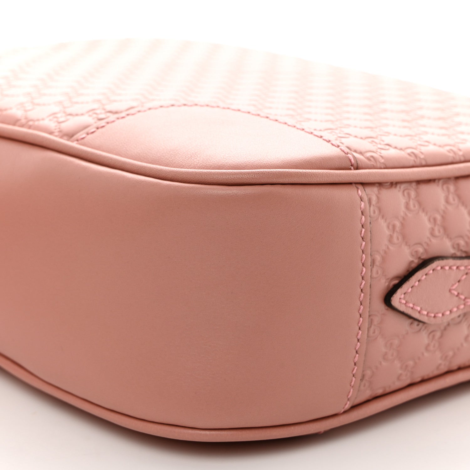 Gucci Soft Microguccissima Mini Bree Messenger Bag Soft Pink 10 of 10