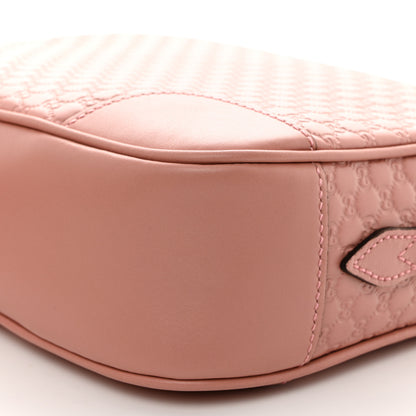 Gucci Soft Microguccissima Mini Bree Messenger Bag Soft Pink 10 of 10
