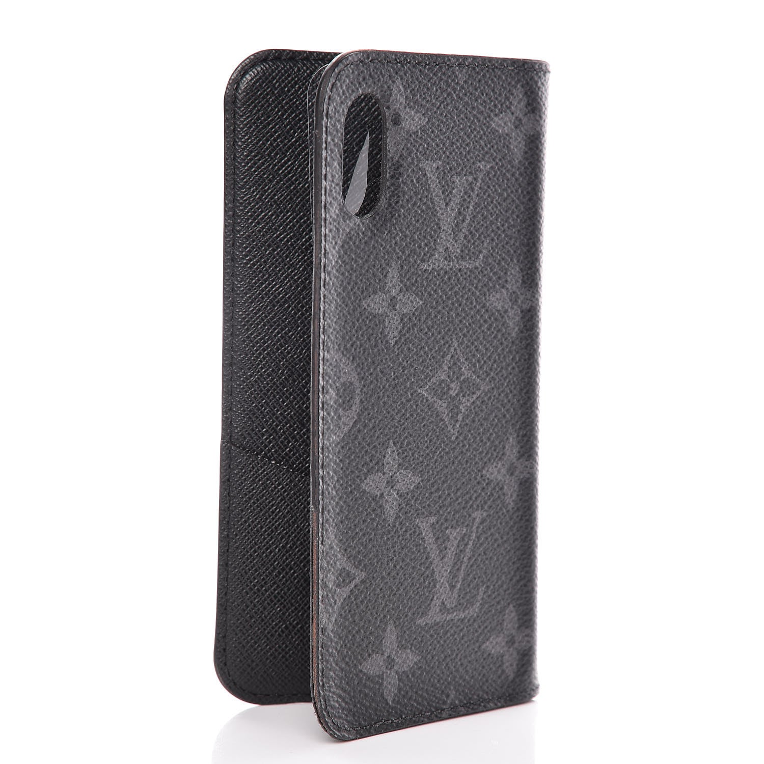 Louis Vuitton Monogram Eclipse iPhone X Folio Case 3 of 8