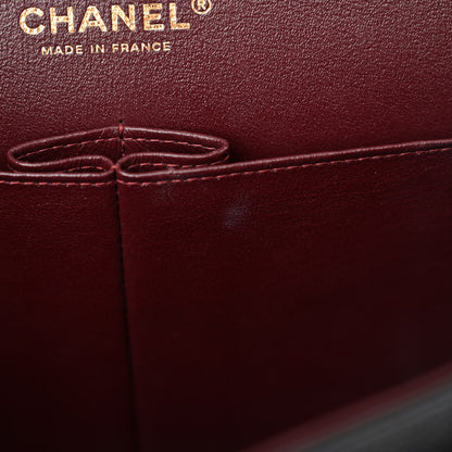 Chanel Caviar Quilted Jumbo Double Flap Black 12 of 15