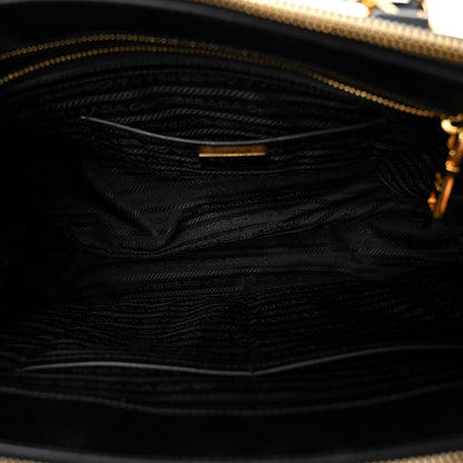 Prada Saffiano Medium Galleria Double Zip Tote Black 5 of 11