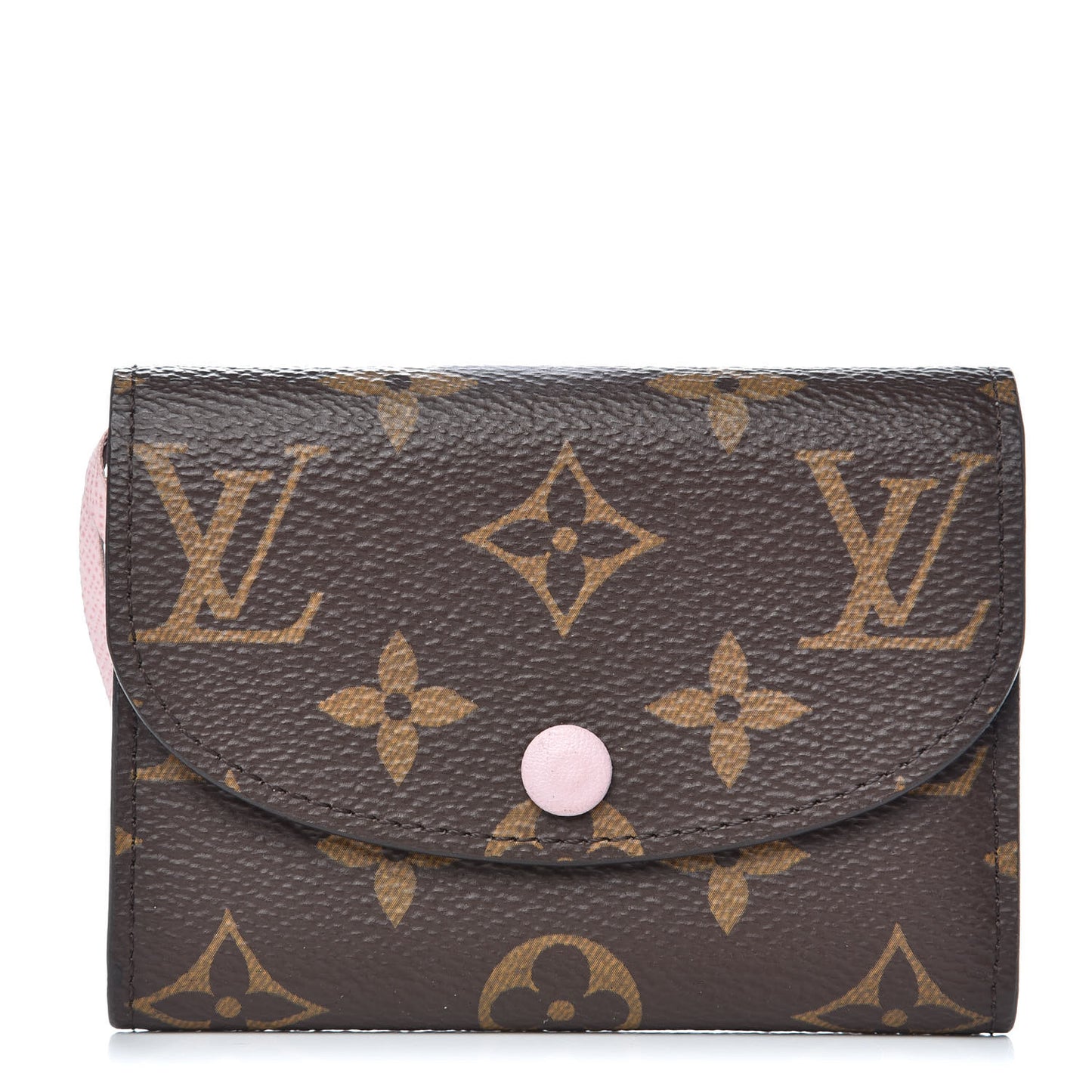 Monogram Rosalie Coin Purse Rose Ballerine