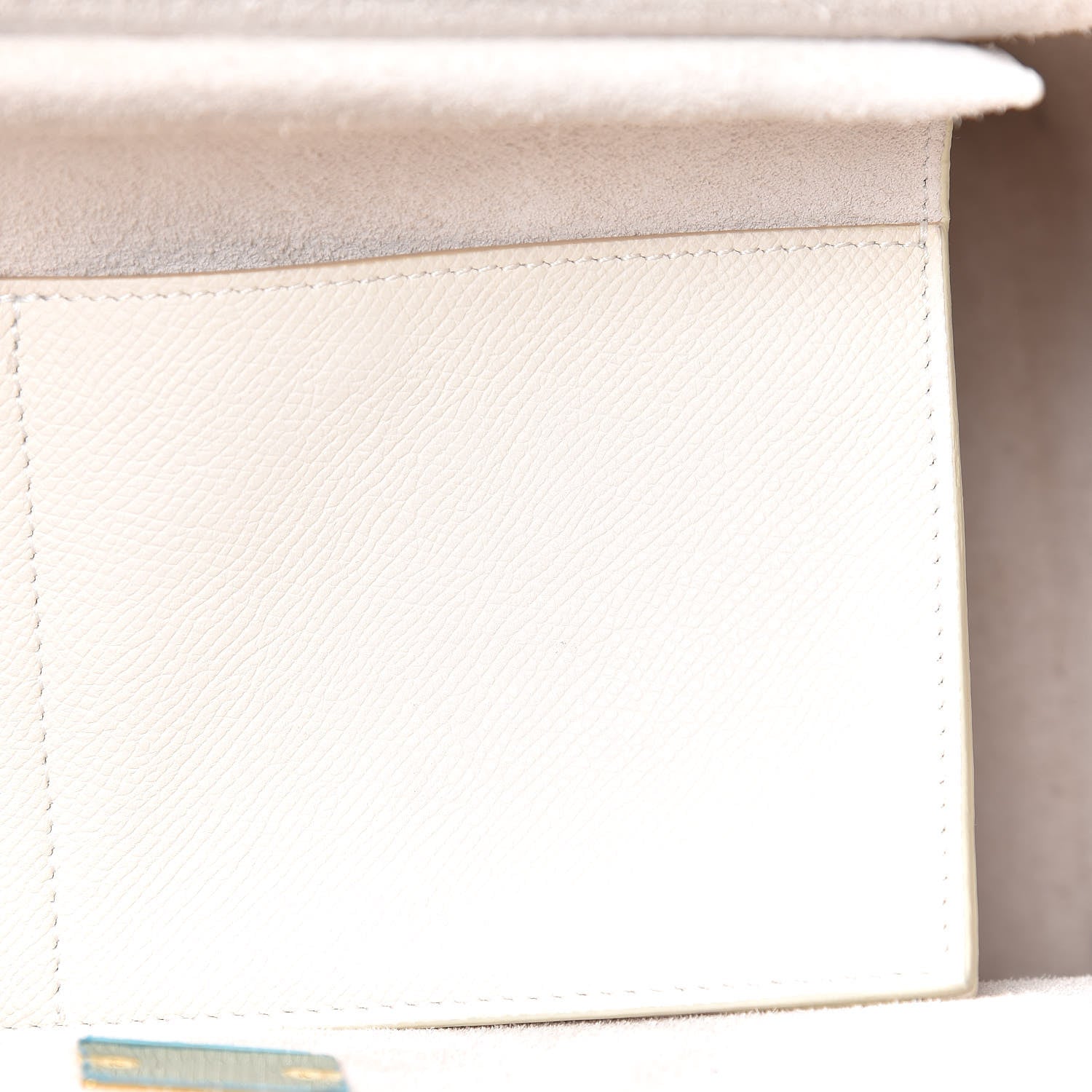 Celine Grained Calfskin Mini Belt Bag White 9 of 19