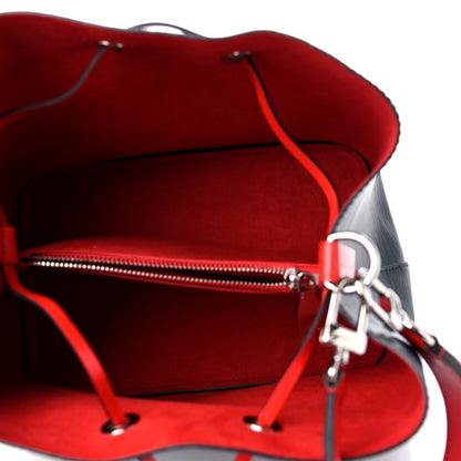 Louis Vuitton Epi Neonoe Indigo Coquelicot 5 of 12