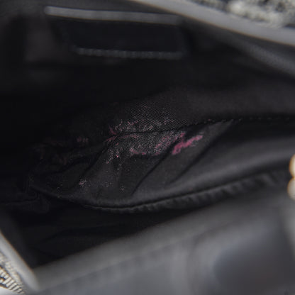 Christian Dior Monogram Saddle Bag Black 5 of 8