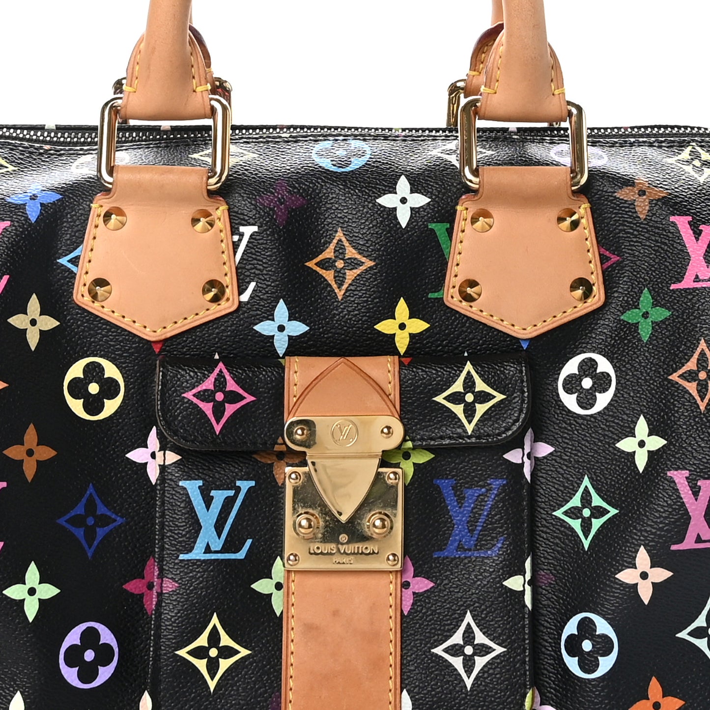 Monogram Multicolor Speedy 30 Black