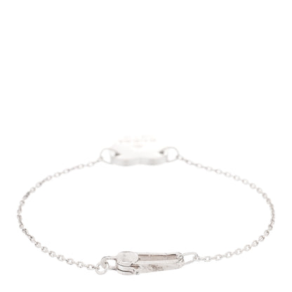 Gucci Sterling Silver Trademark Heart Bracelet 2 of 3