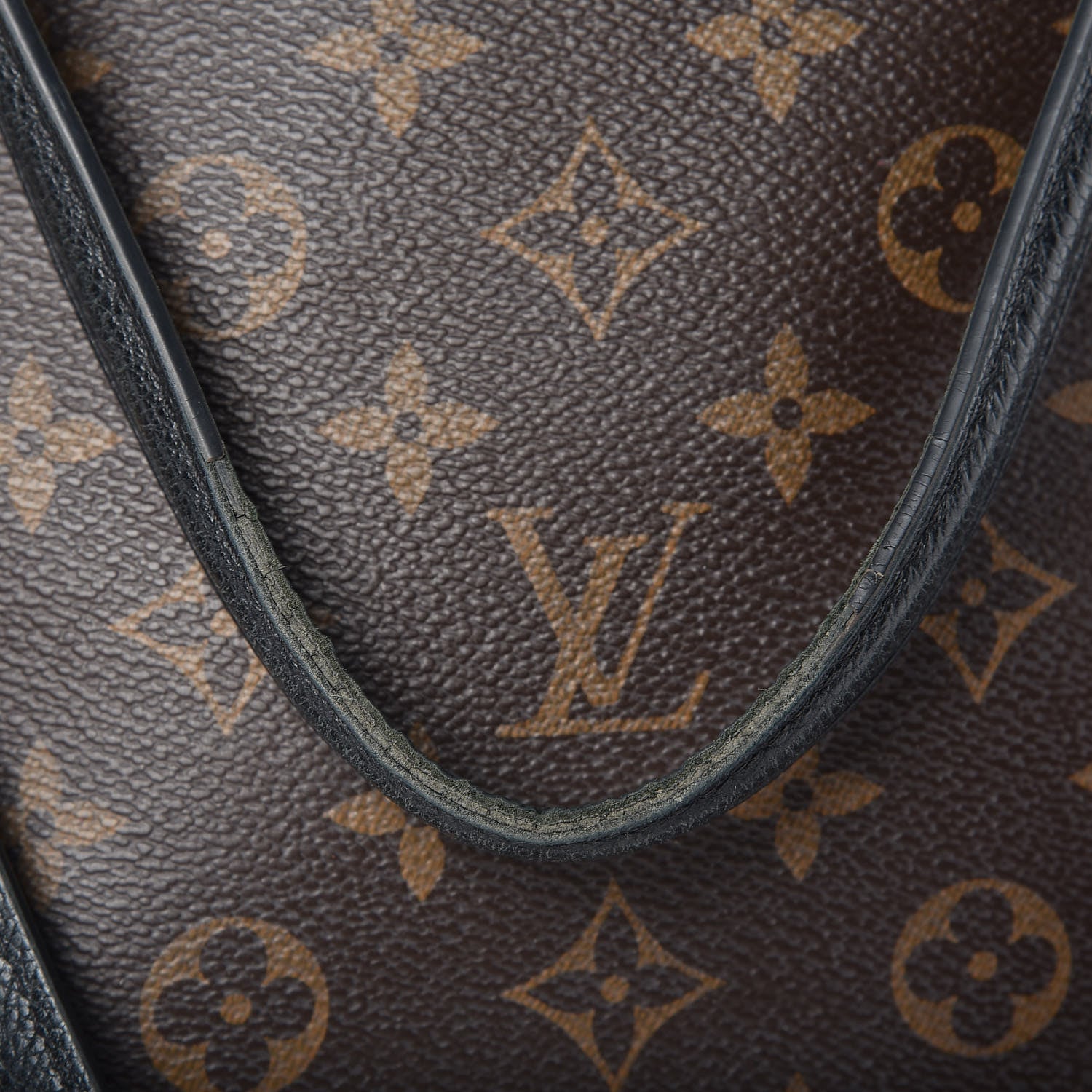 Louis Vuitton Monogram Pallas Shopper Black 10 of 14