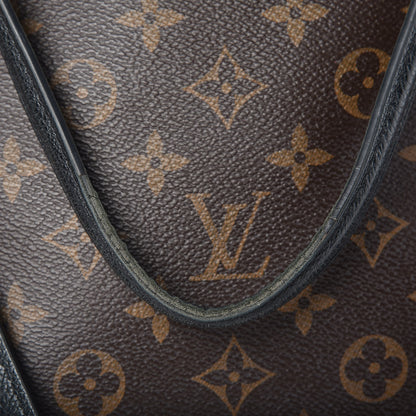 Louis Vuitton Monogram Pallas Shopper Black 10 of 14