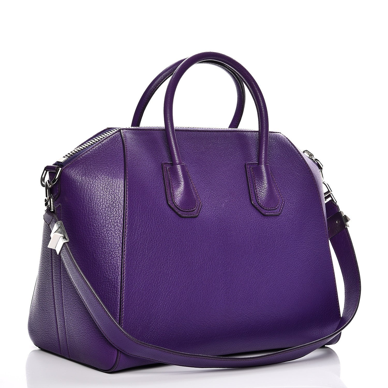 Givenchy Sugar Goatskin Medium Antigona Purple 12 of 20