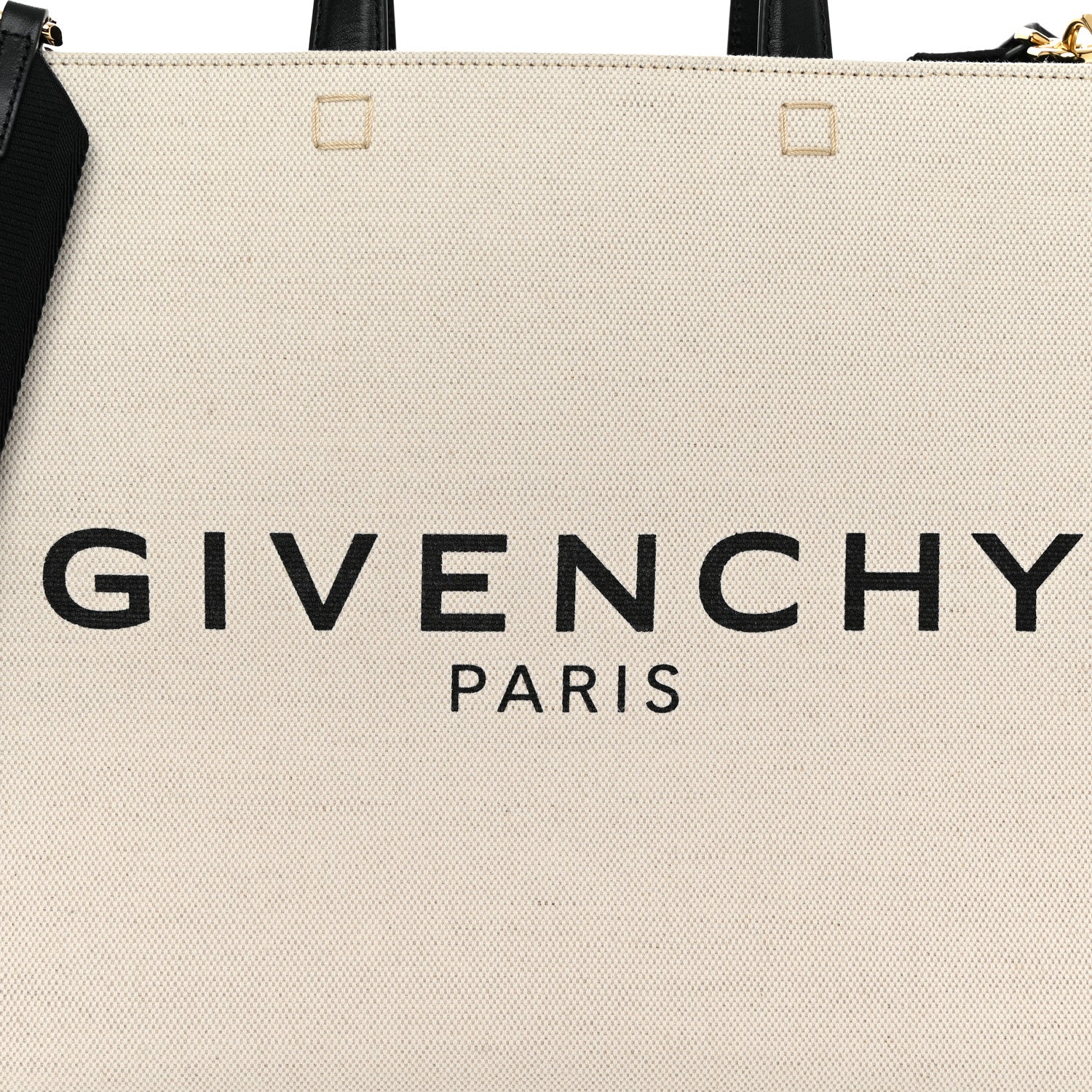 Givenchy Canvas Medium Tote Beige Black 7 of 10