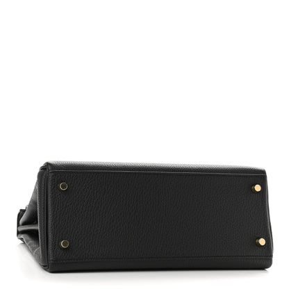 Hermes Togo Kelly Retourne 28 Black 3 of 8