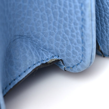 Gucci Dollar Calfskin Small Interlocking G Shoulder Bag Mineral Blue 7 of 16