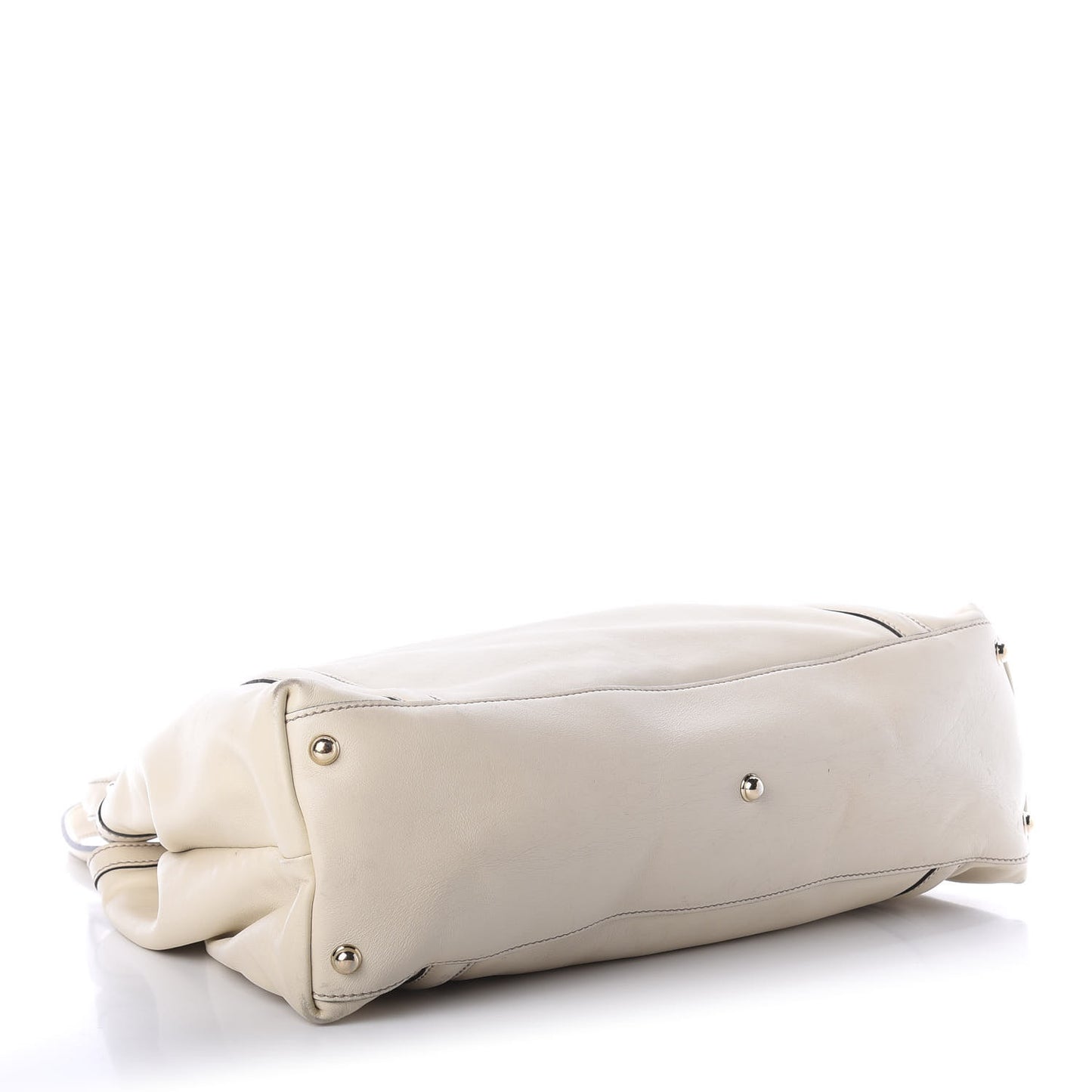 Calfskin Medium Britt Hobo Off White