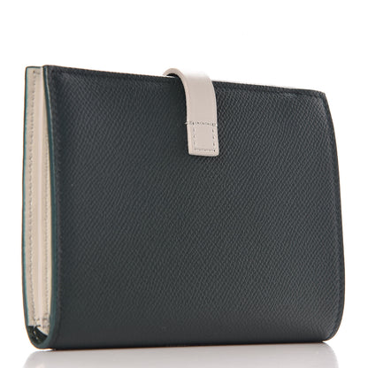 Celine Grained Calfskin Medium Multifunction Strap Wallet Amazone Chalk 3 of 7