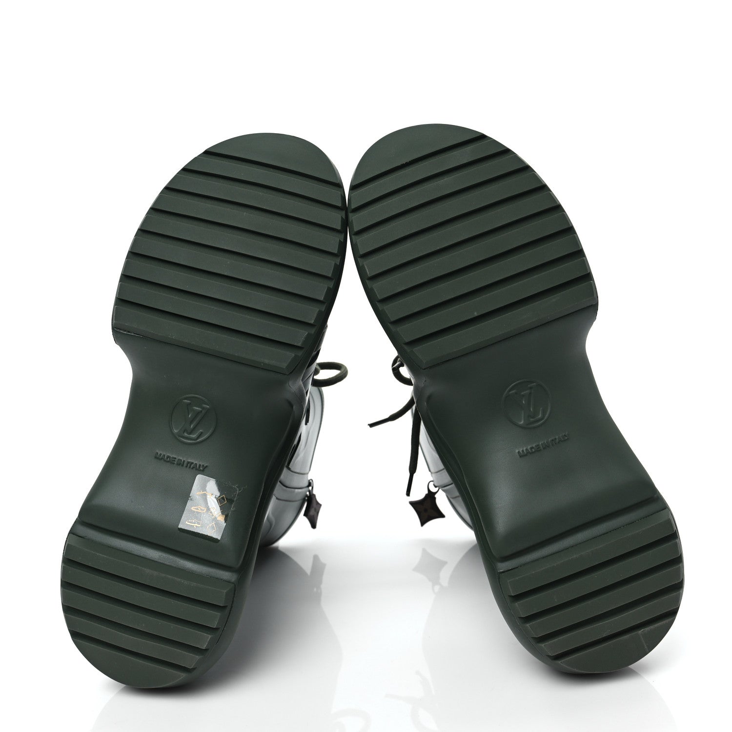 Louis Vuitton Mat Rubber Monogram LV Archlight Sneaker Boots 38 Kaki 5 of 6