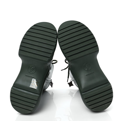 Louis Vuitton Mat Rubber Monogram LV Archlight Sneaker Boots 38 Kaki 5 of 6