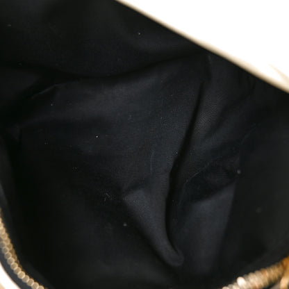 Saint Laurent Boucle Tweed Quilted Small Loulou Puffer Monogram Chain Satchel Crema Soft 5 of 10
