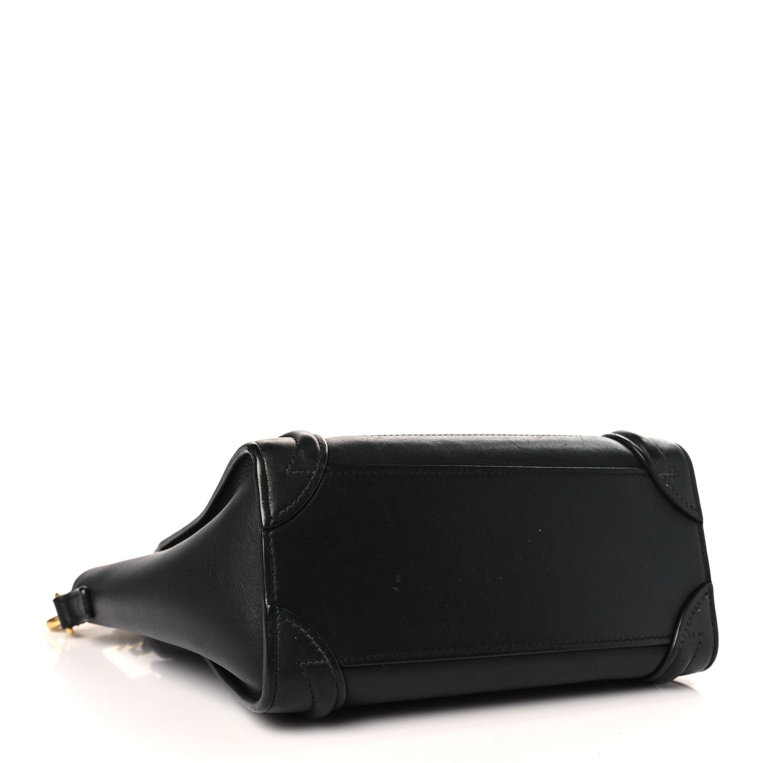 Celine Smooth Calfskin Nano Luggage Black 3 of 13