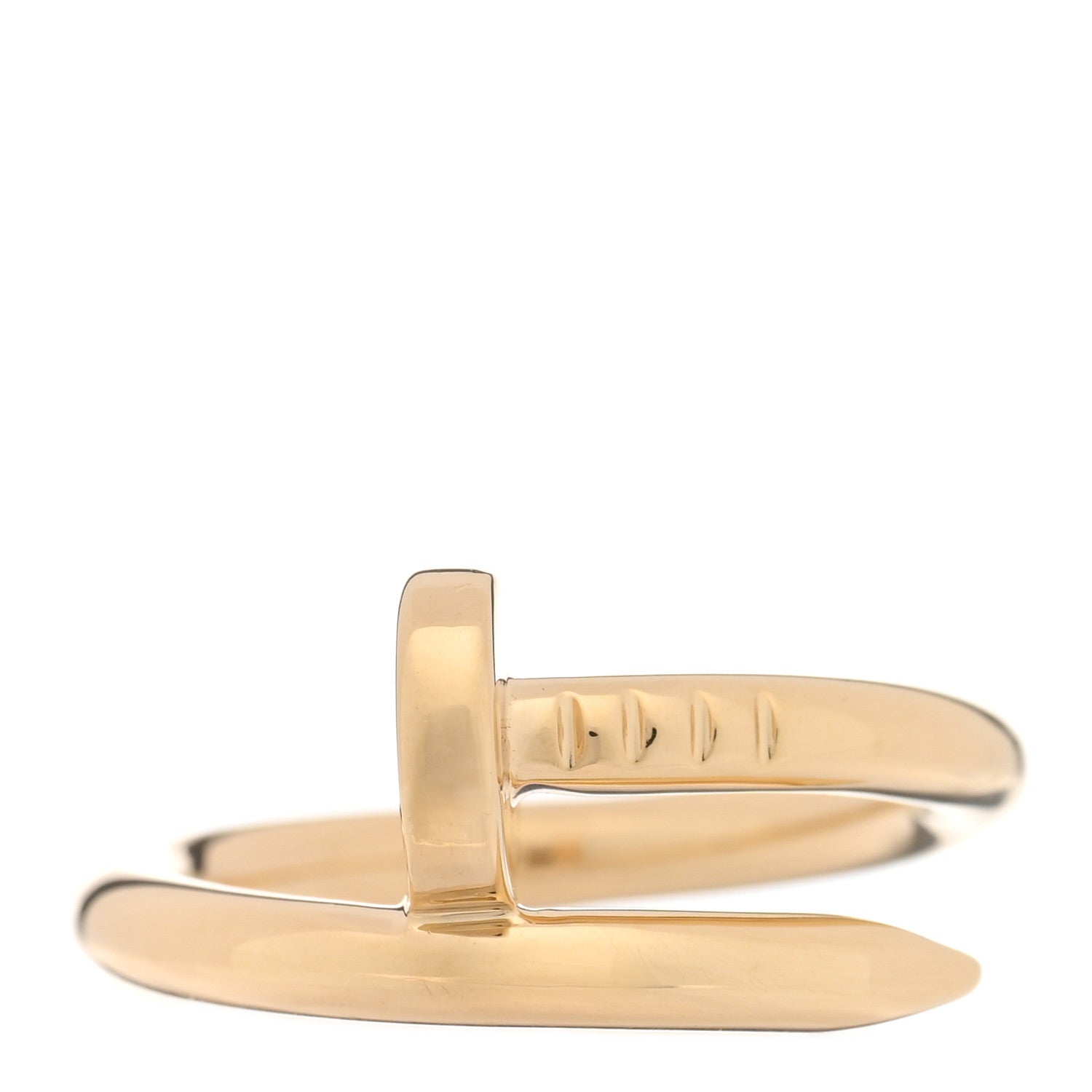 Cartier 18K Yellow Gold Juste Un Clou Ring 50 5.25 1 of 5